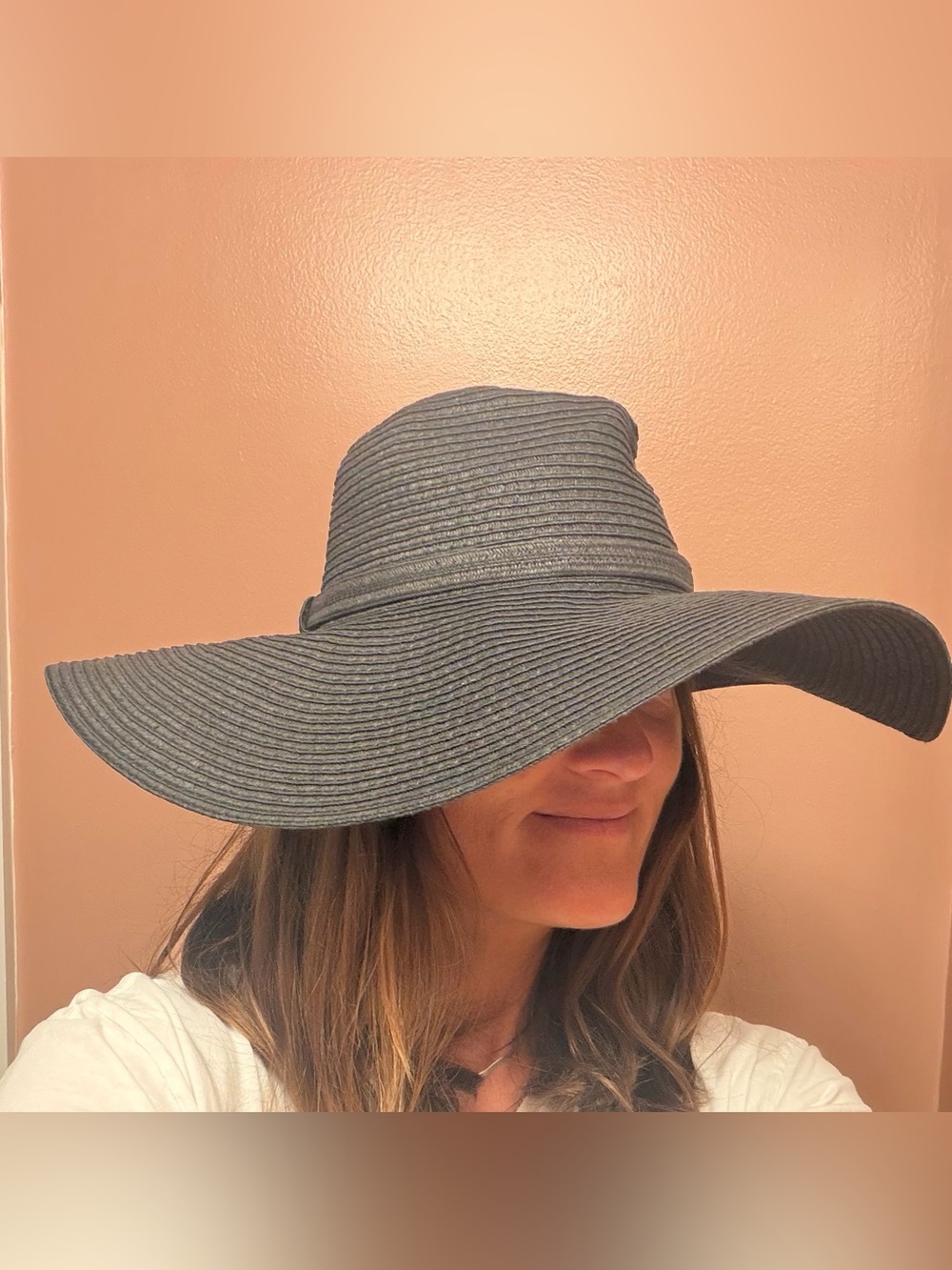 Shade & Shore Wide-Brim Sun Hat - black